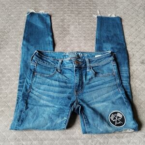 American Eagle Outfitters Women's Blue Jeans